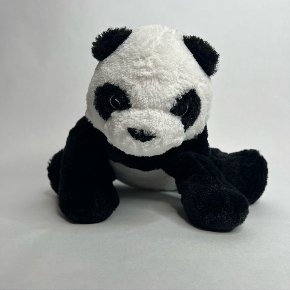 IKEA Kramig Panda‎ 13" 30cm Black White Plush Stuffed Animal New Clean